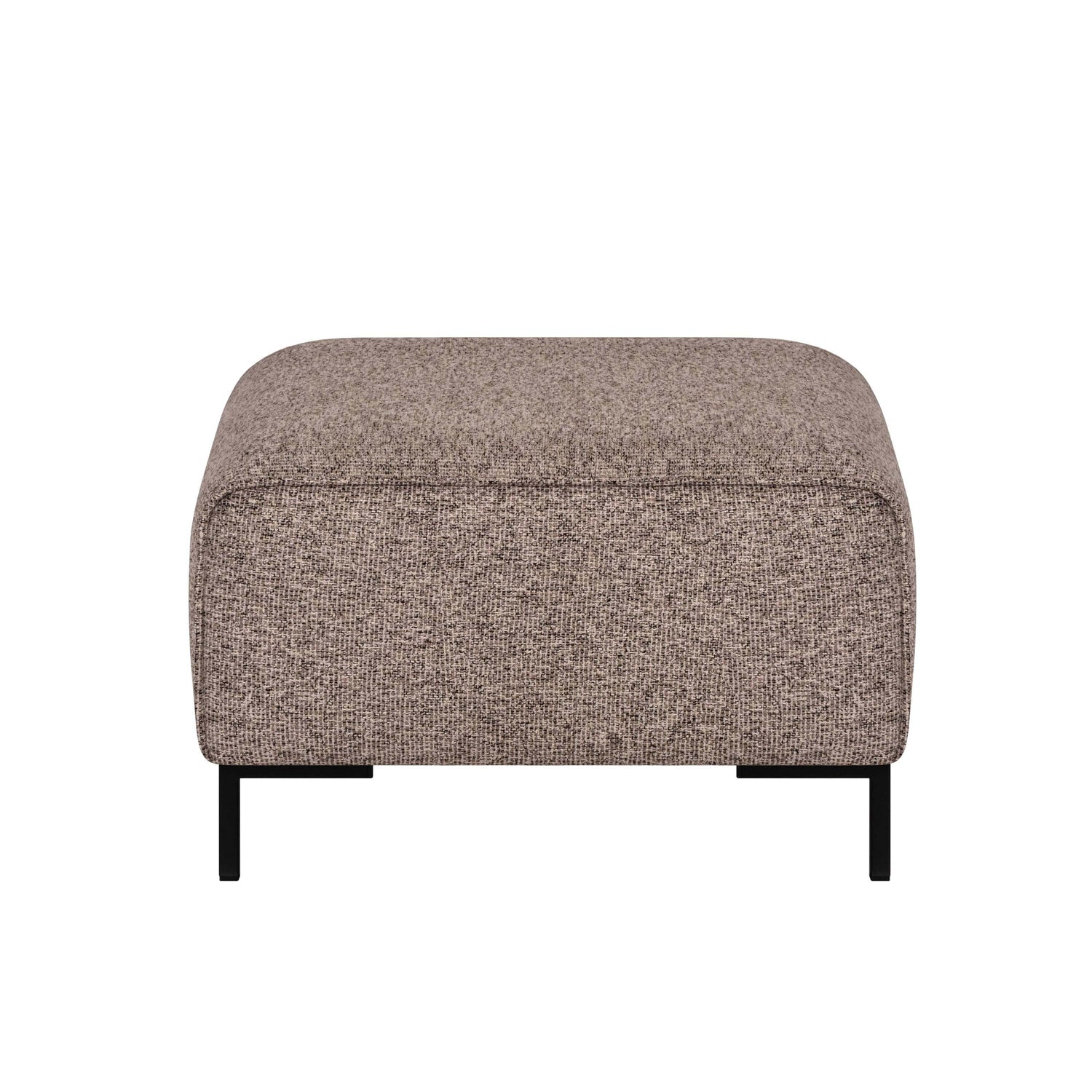 by fonQ Loft Hocker - Chenille Melange - Blush