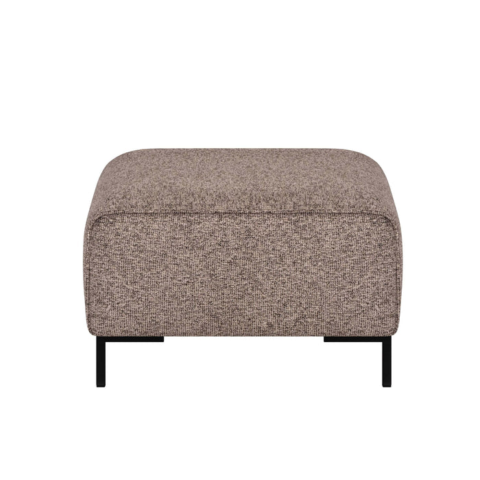 by fonQ Loft Hocker - Chenille Melange - Blush
