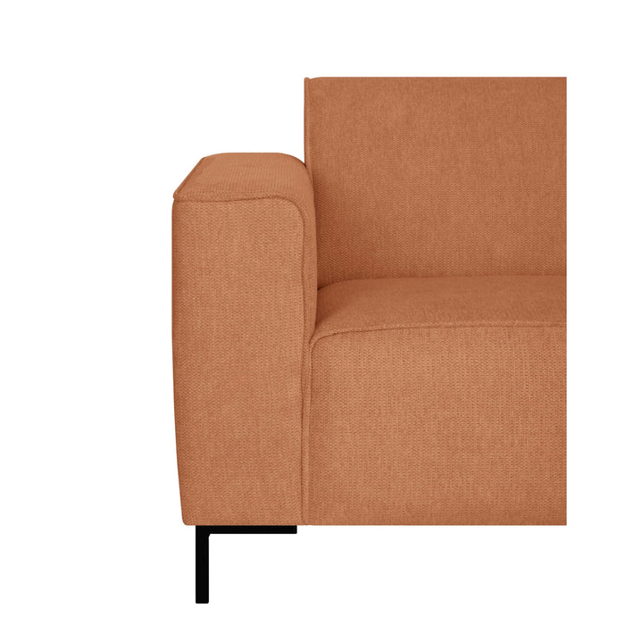 by fonQ Loft Hoekbank Rechts - Chenille - Roest