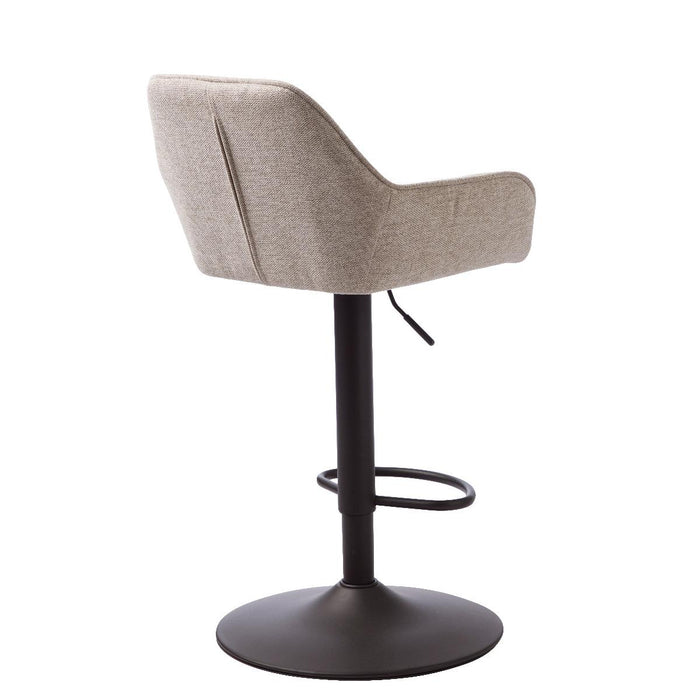 Nordic Home Lanny barstoel geblokt - zand