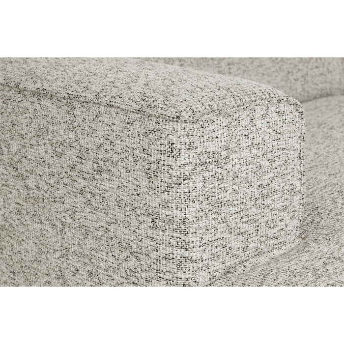 by fonQ Loft Hoekbank Links - Chenille Melange - Ecru