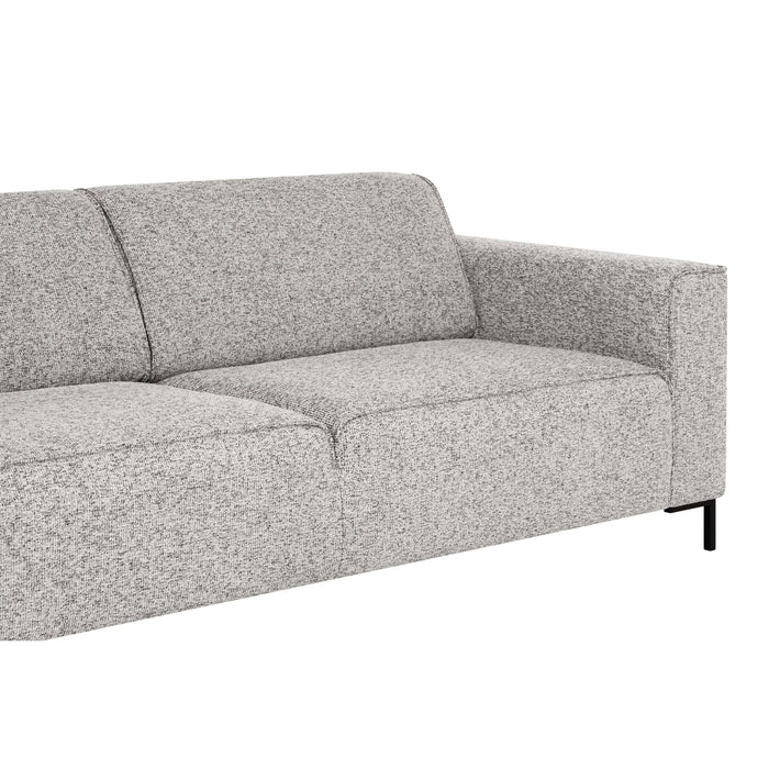 by fonQ Loft 2,5-zitsbank - Chenille Melange - Grijs