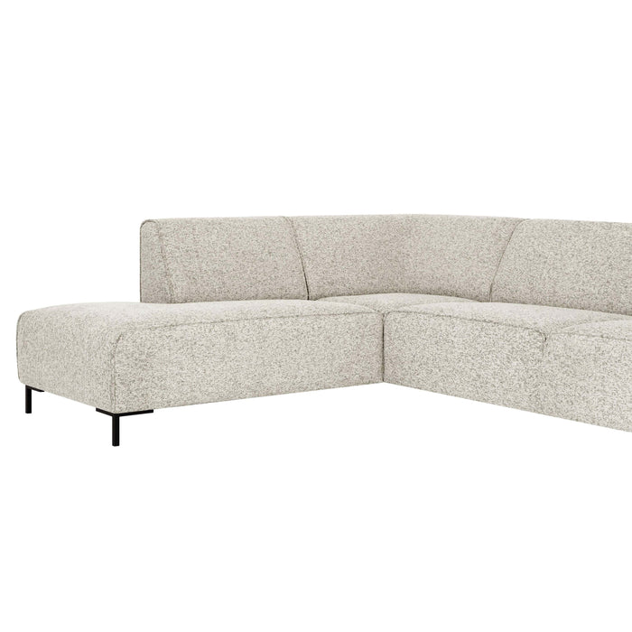 by fonQ Loft Hoekbank Links - Chenille Melange - Ecru