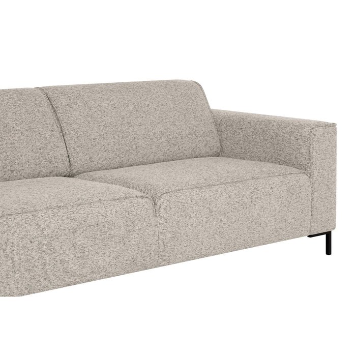 by fonQ Loft 2,5-zitsbank - Chenille Melange - Beige