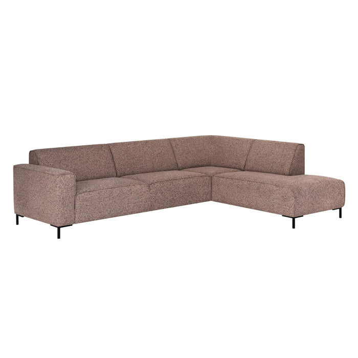 by fonQ Loft Hoekbank Rechts - Chenille Melange - Blush