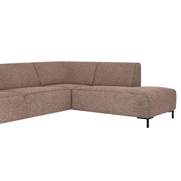 by fonQ Loft Hoekbank Rechts - Chenille Melange - Blush