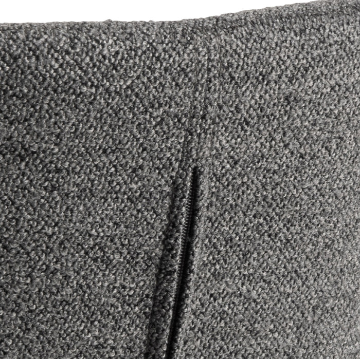 Giga Living - Eetkamerstoel Draaibaar - Antraciet - Zitdiepte 40cm - Set van 2