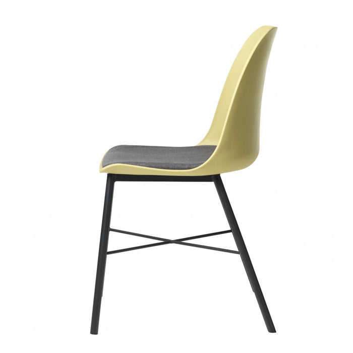 Nordic Home Rosie eetkamerstoel - geel