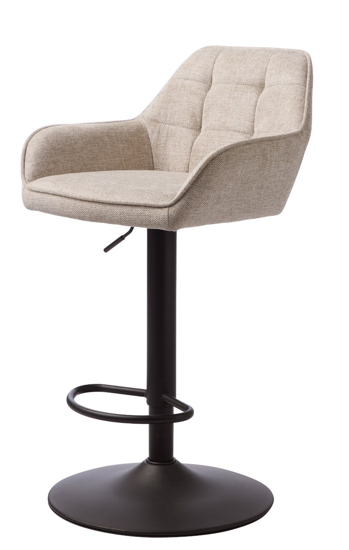 Giga Living - Barkruk Zandkleur - Draaibaar - Nolan - Set van 2