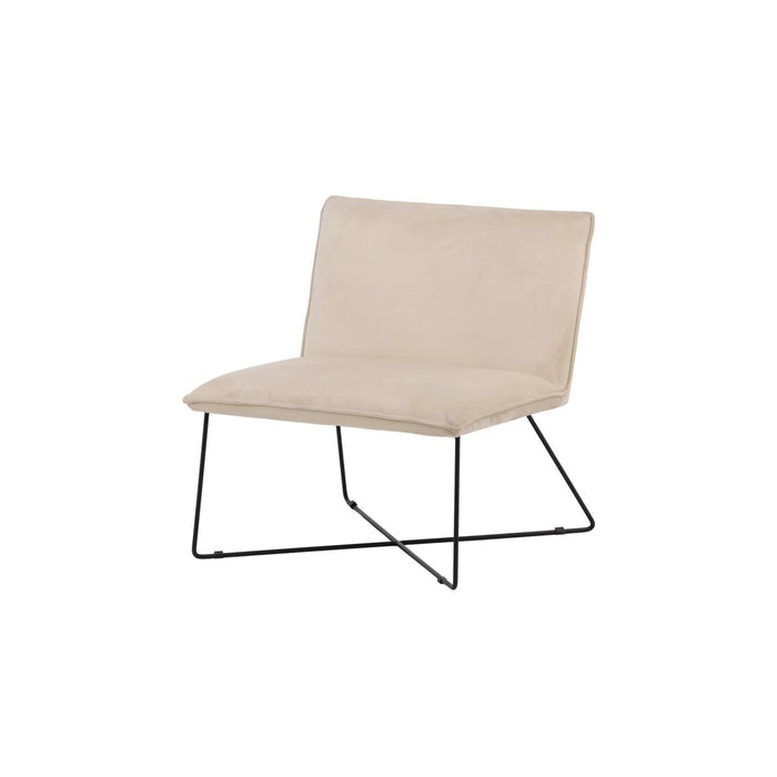 Svea - Piva fauteuil - velvet - beige