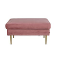 Svea - Tess hocker - velvet - roze