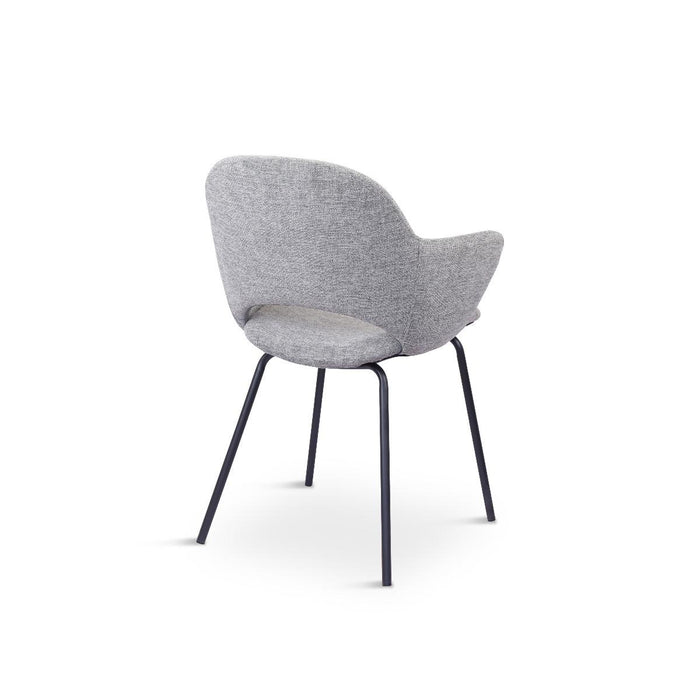 Nordic Home Nanette eetkamerstoel - grijs