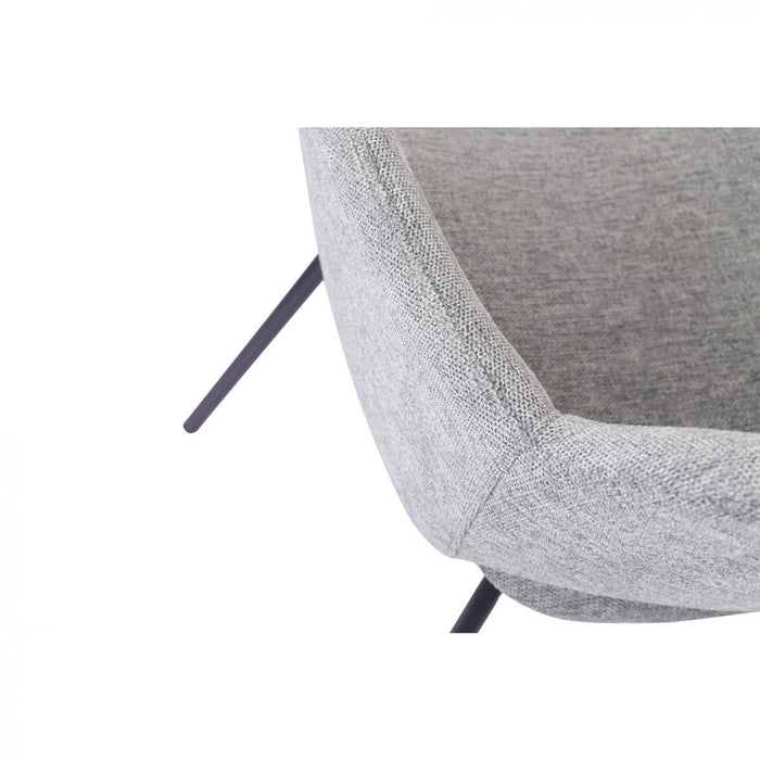 Nordic Home Nanette eetkamerstoel - grijs