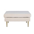 Svea - Tess hocker - velvet - beige