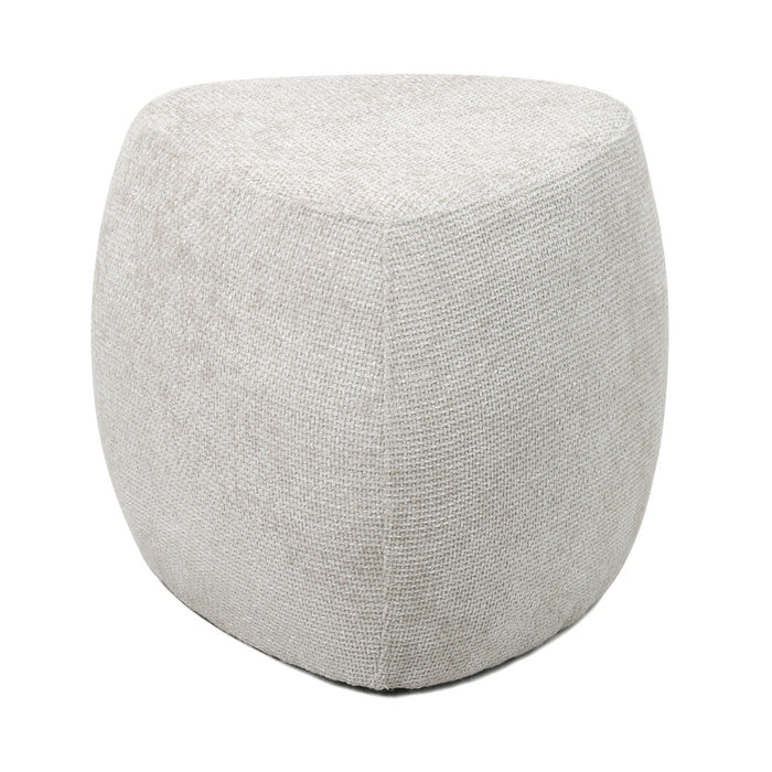 Giga Meubel - Poef Stof|Textiel Beige - 46x46x43cm - Josip