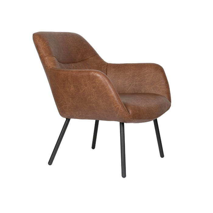 Puur - Kasey fauteuil - vintage bruin