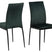 Giga Living - Eetkamerstoel - Donkergroen - Grondal - Set van 4