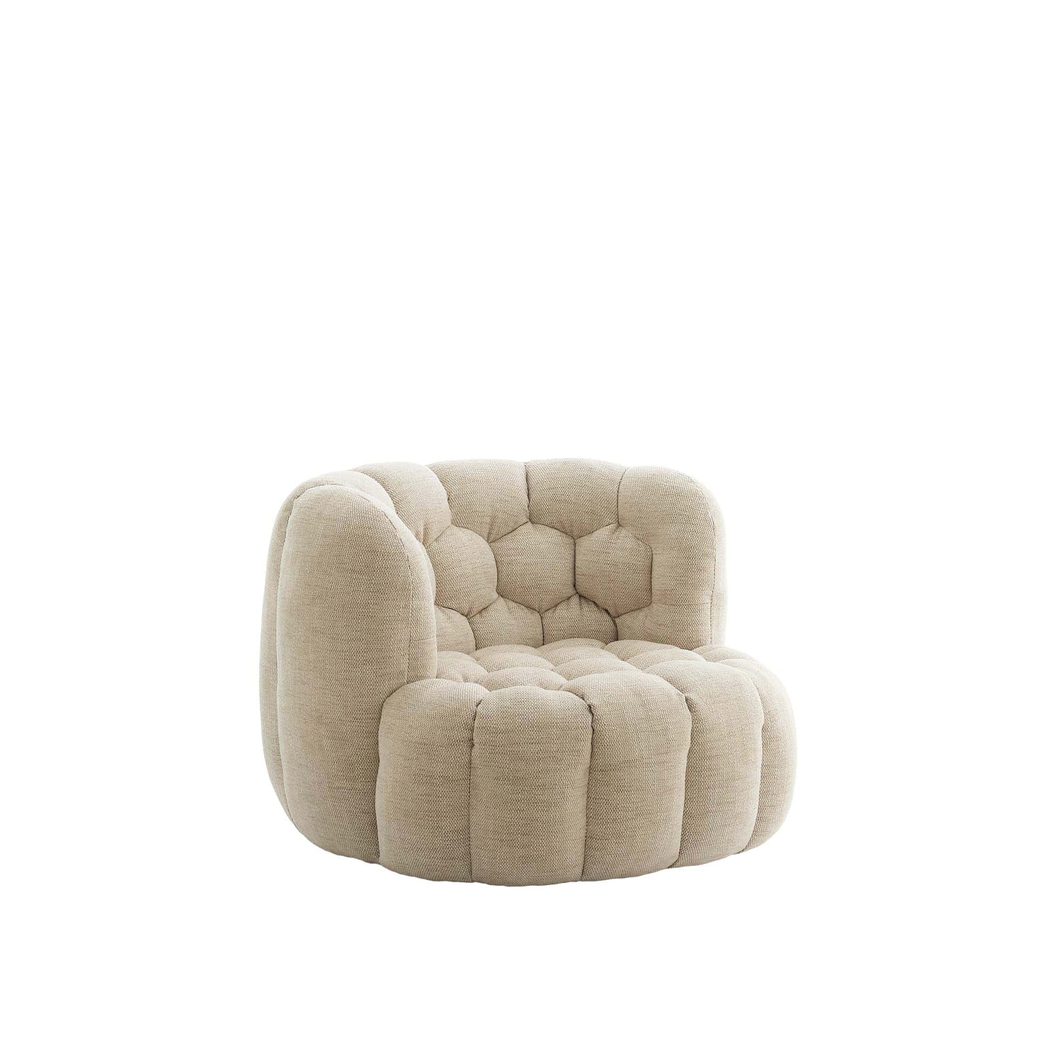 Light & Living Light&living Stoel 100x98x72 cm AMARA crème