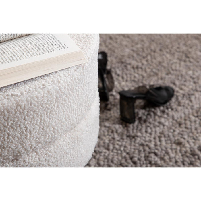 Svea - Zane hocker - teddy - wit