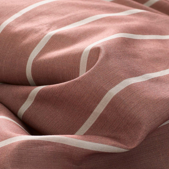 Marc O'Polo Torsken Dekbedovertrek Earth red 240 x 220 cm