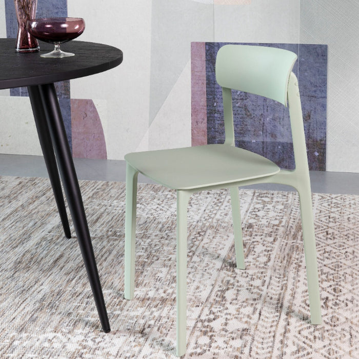 Puur - Alunda eetkamerstoel lichtgroen