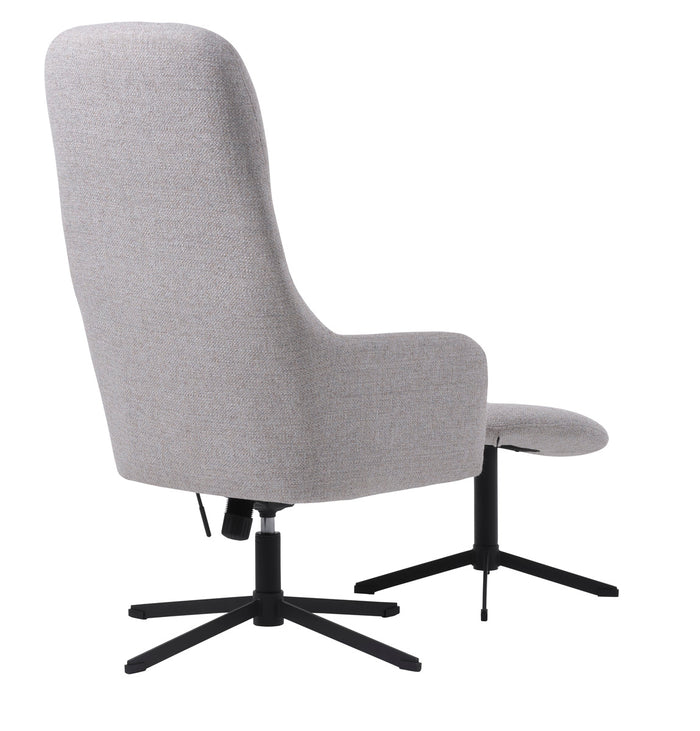 Nordic Home - Manning fauteuil met hocker - natural