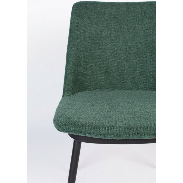 Puur - Larvik eetkamerstoel stof donkergroen