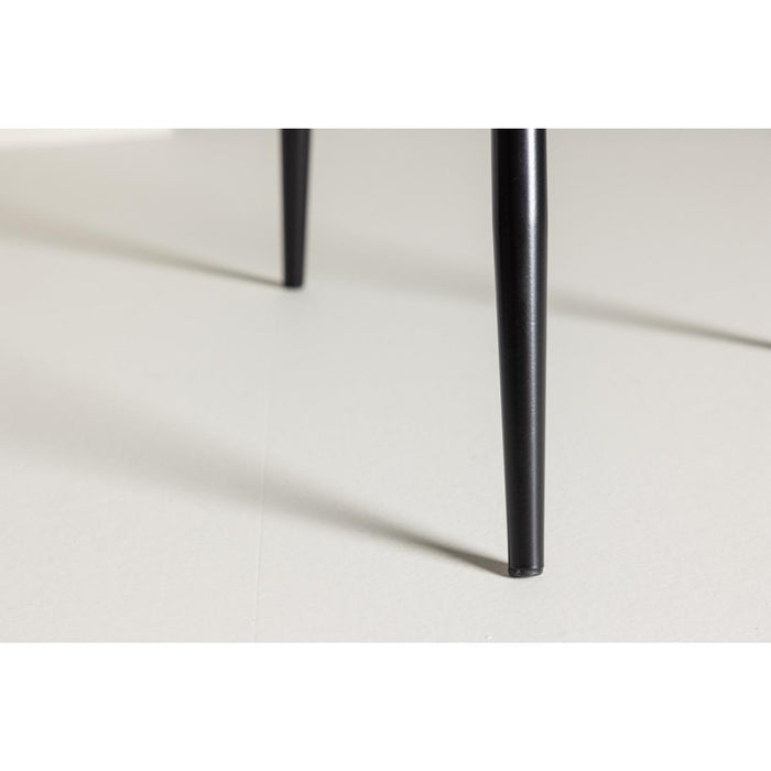 Svea - Selo eetkamerstoel - velvet - zwart