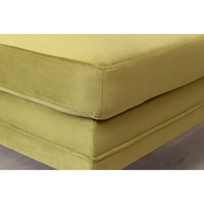 Svea - Tess hocker - velvet - groen