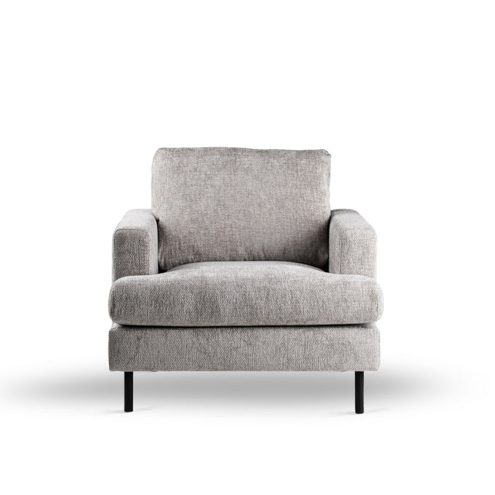 Vurna - Keenan fauteuil stof - champagne