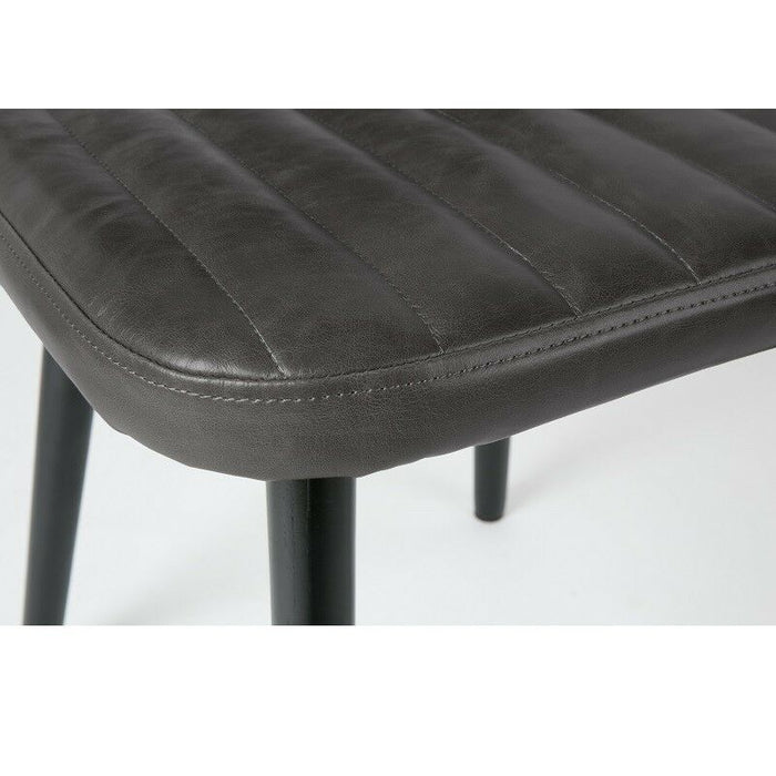 Puur - Vinnes eetkamerstoel PU leer zwart