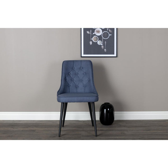 Svea - Sino eetkamerstoel - blauw