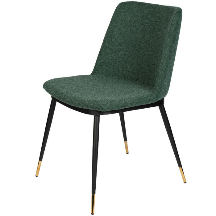 Puur - Larvik eetkamerstoel stof donkergroen
