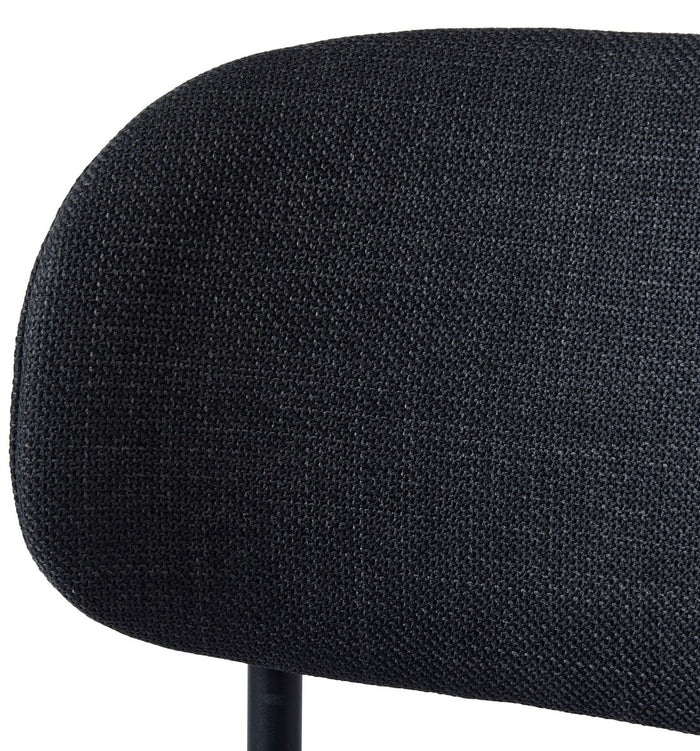 Hygge Interiors Fowler Donkergrijs Eetkamerstoel set van 2