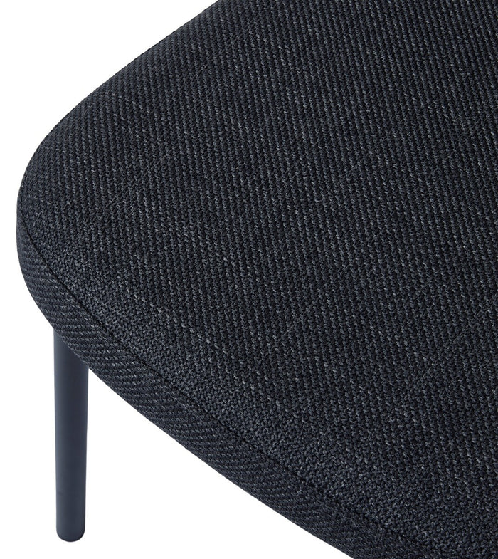 Hygge Interiors Fowler Donkergrijs Eetkamerstoel set van 2