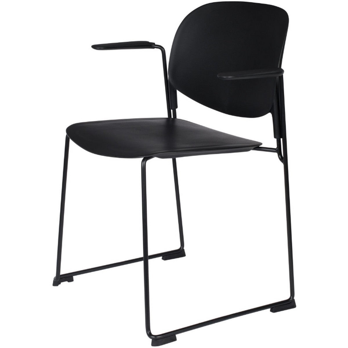 Puur Stord armstoel zwart