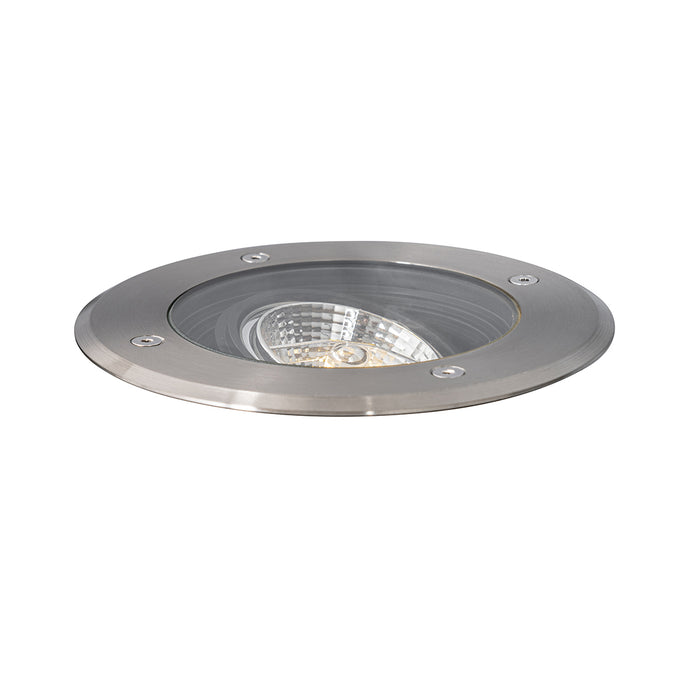 QAZQA Moderne buiten grondspot staal AR70 verstelbaar IP65 - Delux