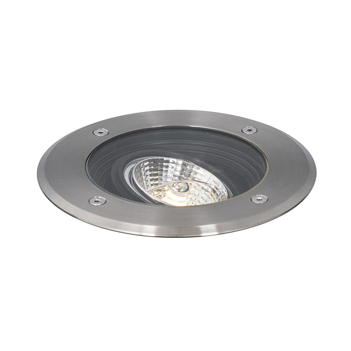 QAZQA Moderne buiten grondspot staal AR70 verstelbaar IP65 - Delux