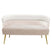 Sofa Sandwich 2-Zits fluweel creme Kare Design