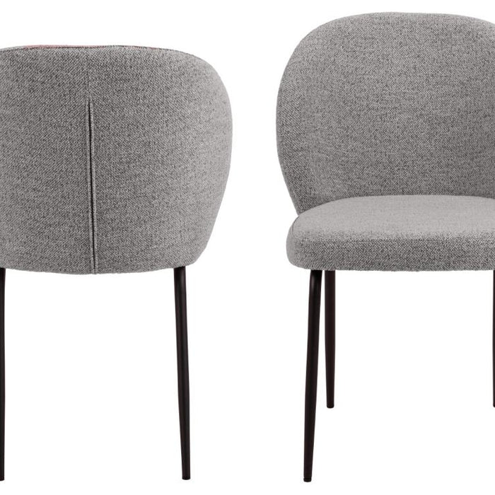Giga Living - Eetkamerstoel Santiago Grijs - Set van 2