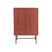 Housecraft Living Davis Kast Metaal Bruin| Rood