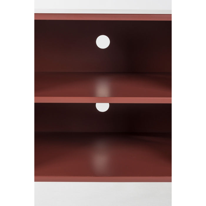 Housecraft Living Davis Dressoir Metaal Bruin| Rood