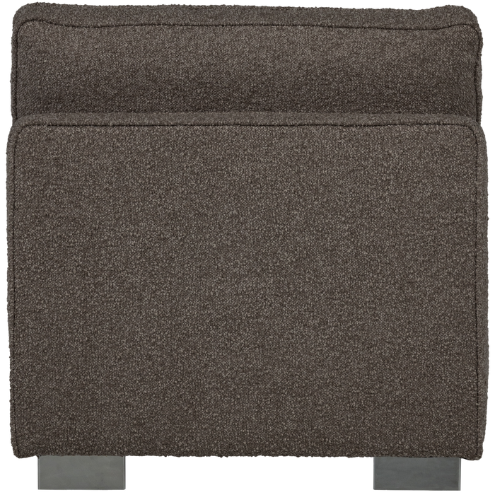 vtwonen Lazy 1-Zits Element - Bouclé - Antraciet