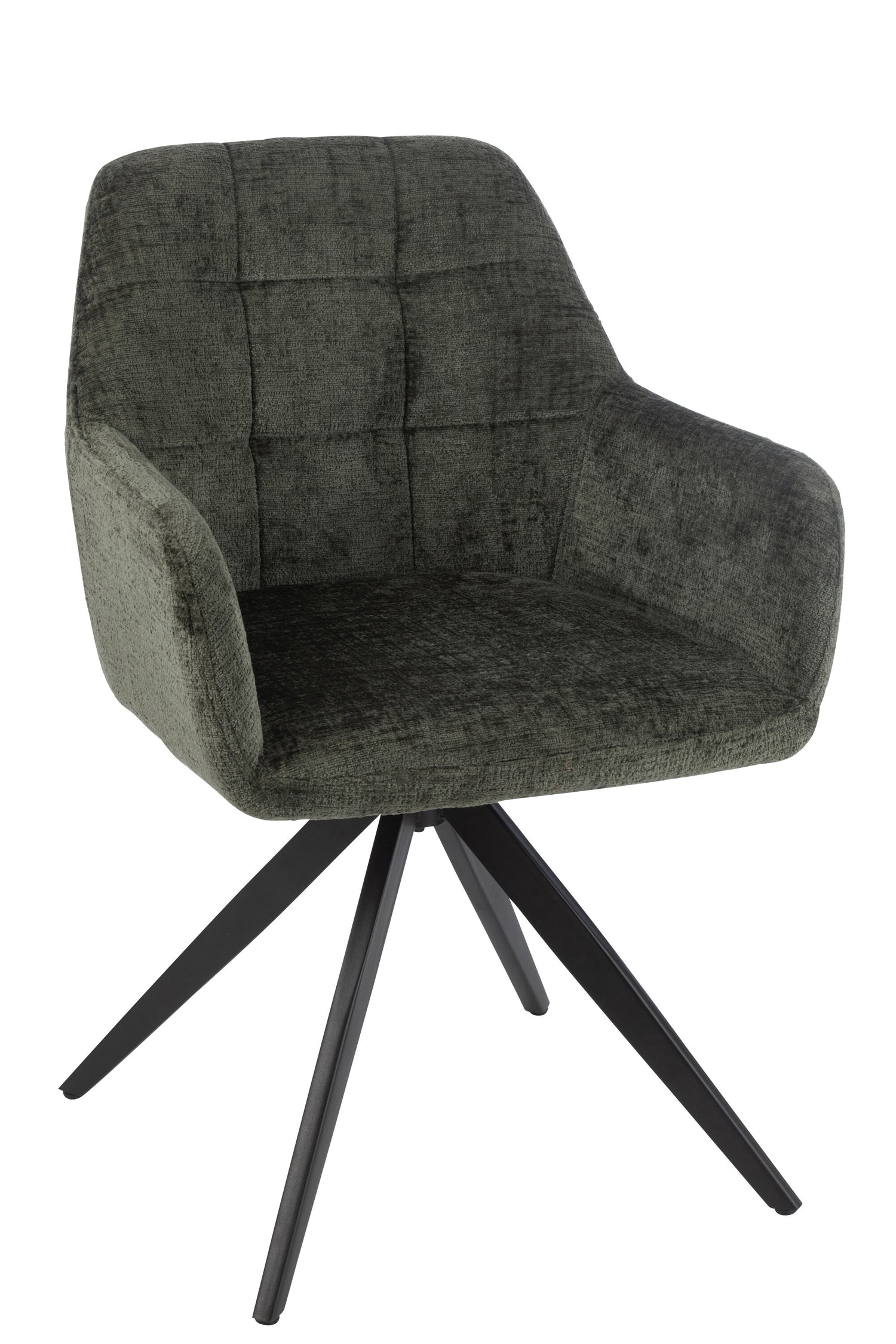 J-Line stoel Louna - ijzer|acryl - groen