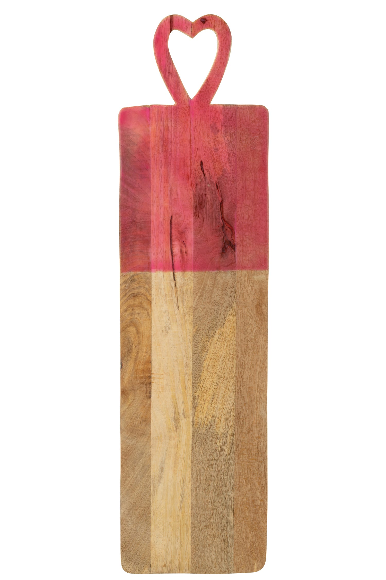 J-Line snijplank Lang - hout - roze