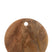 J-Line Rond Mango snijplank - hout - naturel - woonaccessoir