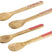 J-Line Set Van 2 Saladebestekken Lang Mango Hout Roze Assortiment V
