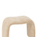 J-Line kruk N shape - textiel - beige