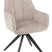 J-Line stoel Louna - ijzer|acryl - beige|lichtgrijs
