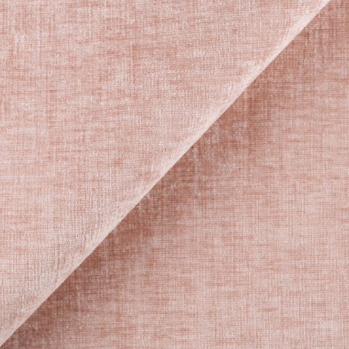 5-zits hoekbank in vintage roze structuurfluweel